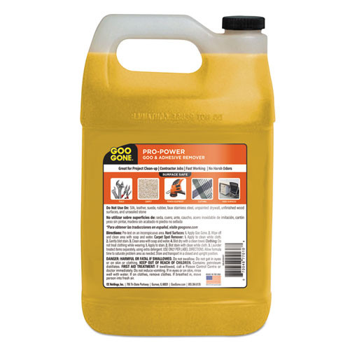 Goo Gone Pro-Power Cleaner  Citrus Scent  1 gal Bottle  4 Carton (WMN2085CT)