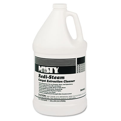 Misty Redi-Steam Carpet Cleaner  Pleasant Scent  1gal Bottle  4 Carton (AMR1038771)