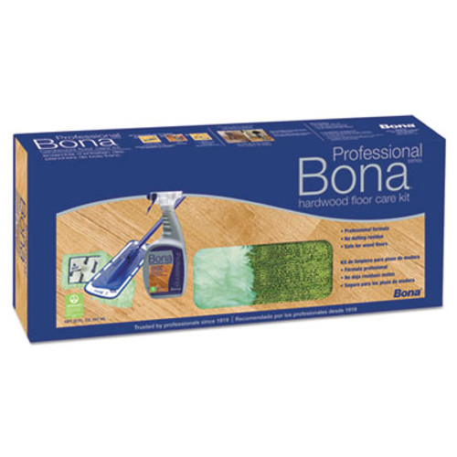Bona Hardwood Floor Care Kit  15  Head  52  Handle  Blue (BNAWM710013398)