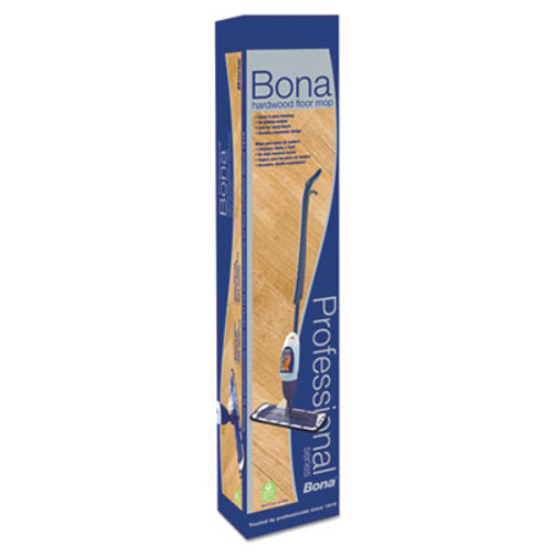 Bona Hardwood Floor Mop  15  Microfiber Head  52  Handle  Blue (BNAWM710013408)