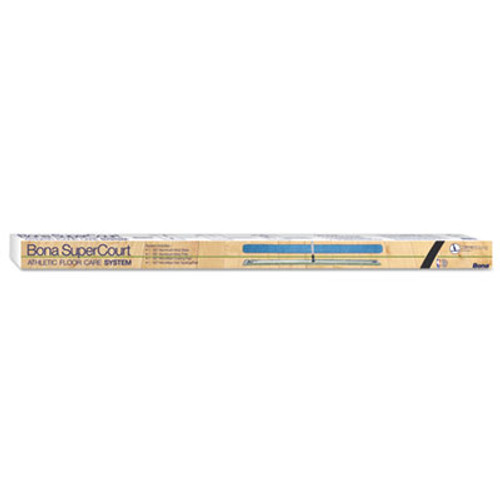 Bona SuperCourt Athletic Floor Care System  60 Microfiber Head  66 Handle  Alum Blue (BNAWM710013471)