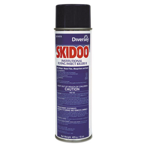 Diversey Skidoo Institutional Flying Insect Killer  15 oz Aerosol  6 Carton (DVO5814919)