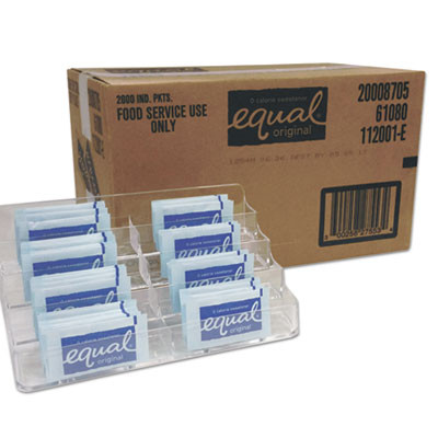 Equal Zero Calorie Sweetener  0 035 oz Packet  2000 Carton (EQL827553)