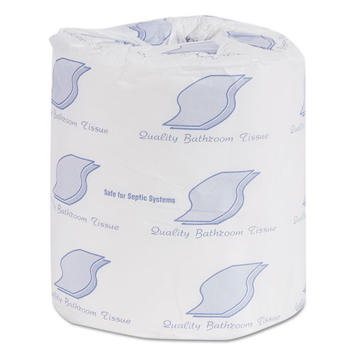 GEN Bath Tissue  Wrapped  Septic Safe  2-Ply  White  300 Sheets Roll  96 Rolls Carton (GEN999B)