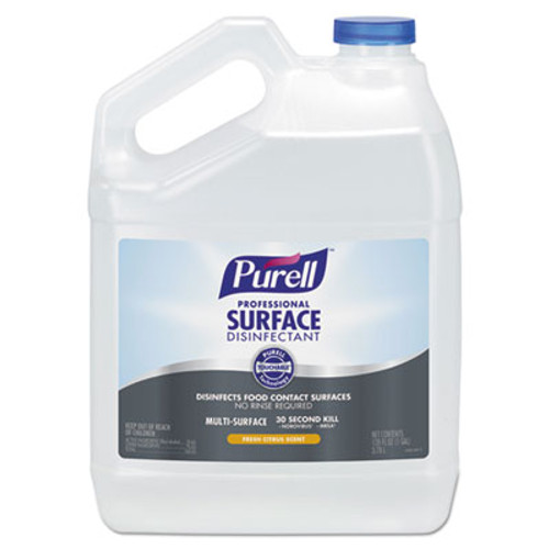 PURELL Professional Surface Disinfectant  Fresh Citrus  1 gal Bottle  4 Carton (GOJ434204)
