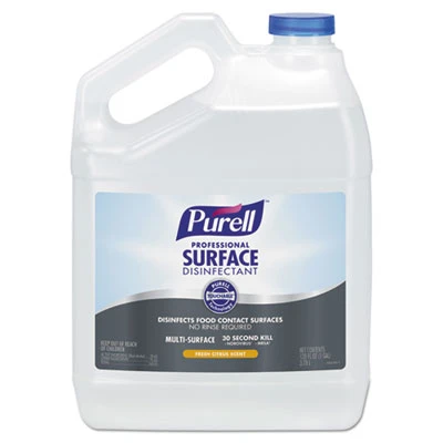PURELL Professional Surface Disinfectant  Fresh Citrus  1 gal Bottle  4 Carton (GOJ434204)
