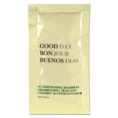 Good Day Conditioning Shampoo  0 25 oz Tube  500 Carton (GTP485)