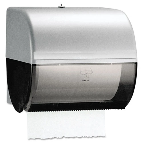 Kimberly-Clark Professional* Omni Roll Towel Dispenser  10 1 2 x 10 x 10  Smoke Gray (KCC09746)