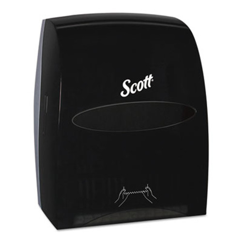 Scott Essential Manual Hard Roll Towel Dispenser  13 06 x 11 x 16 94  Black (KCC46253)