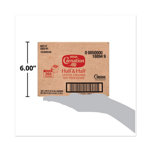 Carnation Half   Half  0 304 oz Cups  360 Carton (NES18894)