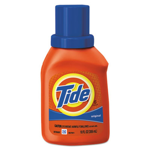Tide Liquid Laundry Detergent  Original Scent  10 oz Bottle  12 Carton (PGC00471)