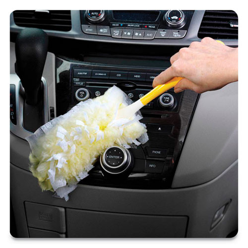 Swiffer Heavy Duty Dusters Refill  Dust Lock Fiber  Yellow  6 Box (PGC21620BX)