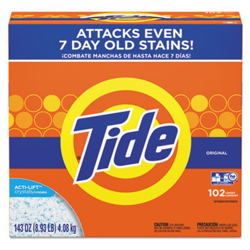 Tide Powder Laundry Detergent  Original Scent  143 oz Box  2 Carton (PGC85006CT)