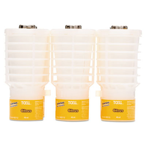 Rubbermaid Commercial TCell Microtrans Odor Neutralizer Refill  Citrus  1 62 oz  6 Carton (RCP402113)