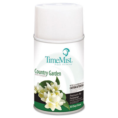 TimeMist Premium Metered Air Freshener Refill  Country Garden  6 6 oz Aerosol  12 Carton (TMS1042786)