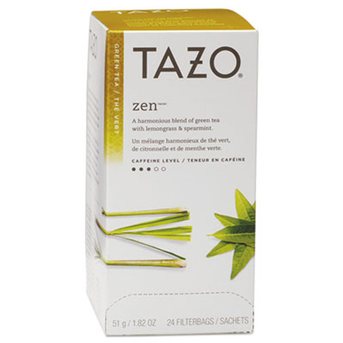 Tazo Tea Bags  Zen  1 82 oz  24 Box (TZO149900)