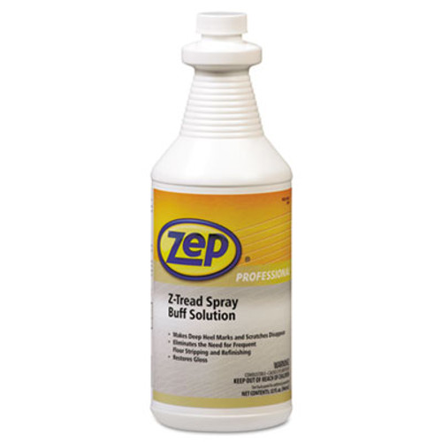 Zep Professional Z-Tread Buff-Solution Spray  Neutral  1qt Bottle (ZPP1041424)