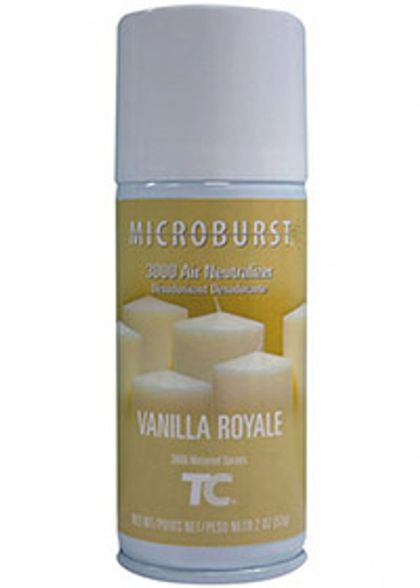 Rubbermaid Microburst 3000 Refills (Case of 12) - Vanilla Royale (TEC401691)