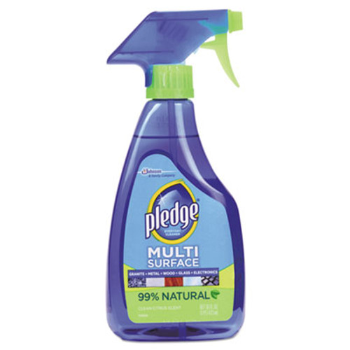 Pledge Multi-Surface Cleaner, Clean Citrus Scent, 16oz Trigger Bottle (SJN644973EA)