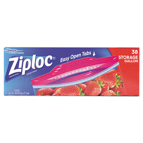 Ziploc Double Zipper Storage Gallon Bags - 19 CT