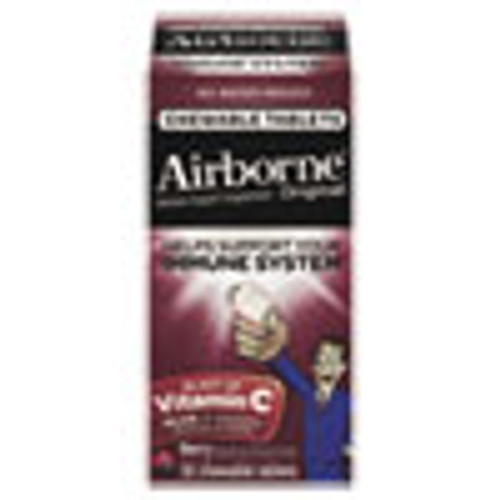Airborne Immune Support Chewable Tablets  32 Tablets per box (ABN97970)