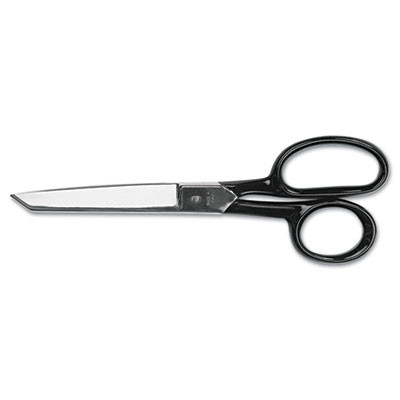 Clauss Hot Forged Carbon Steel Shears  8  Long  3 88  Cut Length  Black Straight Handle (ACM10260)