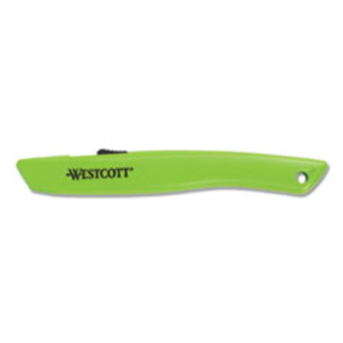 Westcott Safety Ceramic Blade Box Cutter  6 15   Green (ACM17519)