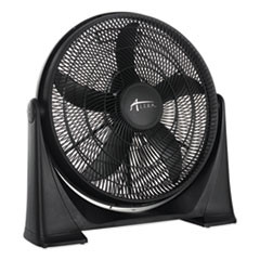 Alera 20  Super-Circulator 3-Speed Tilt Fan  Plastic  Black (ALEFAN203)