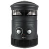 Alera 360 Deg Circular Fan Forced Heater  8  x 8  x 12   Black (ALEHEFF360B)