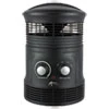 Alera 360 Deg Circular Fan Forced Heater  8  x 8  x 12   Black (ALEHEFF360B)
