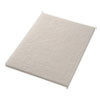 Americo Polishing Pads  14  x 28   White  5 Carton (AMF40121428)