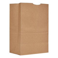 General Grocery Paper Bags  52 lbs Capacity  1 6 BBL  12 w x 7 d x 17 h  Kraft  500 Bags (BAGSK1652)