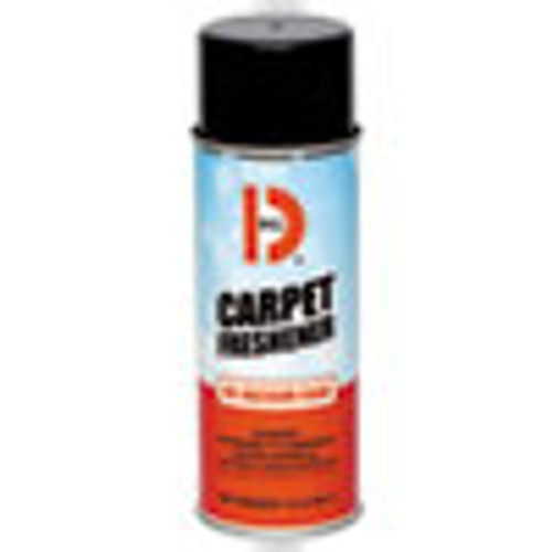 Big D Industries No-Vacuum Carpet Freshener  Fresh Scent  14 oz Aerosol  12 Carton (BGD241)