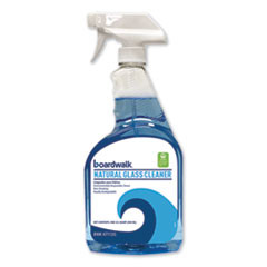 Boardwalk Natural Glass Cleaner  32 oz Trigger Bottle  12 Carton (BWK47112G)