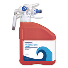 Boardwalk PDC Neutral Floor Cleaner  Tangy Fruit Scent  3 Liter Bottle  2 Carton (BWK4814)