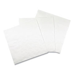 Boardwalk Dinner Napkin  17  x 17   White  3000 Carton (BWK8307W)