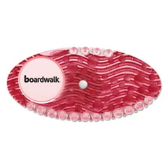 Boardwalk Curve Air Freshener  Spiced Apple  Red  10 Box  6 Boxes Carton (BWKCURVESAPCT)