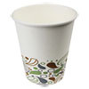 Boardwalk Deerfield Printed Paper Hot Cups  8 oz  20 Cups Sleeve  50 Sleeves Carton (BWKDEER8HCUP)