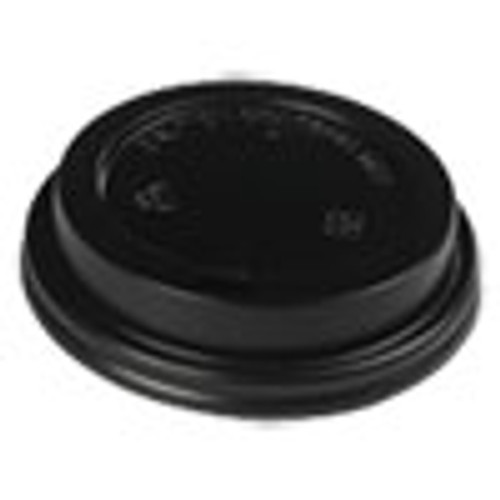 Boardwalk Hot Cup Lids  Fits 10-20 oz Hot Cups  Black  1000 Carton (BWKHOTBL1020)