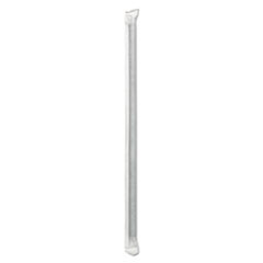 Boardwalk Wrapped Jumbo Straws  7 3 4   Black  12500 Carton (BWKJSTW775B)