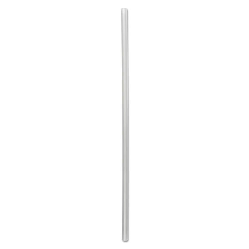 Boardwalk Wrapped Jumbo Straws  7 3 4   Clear  12000 Carton (BWKJSTW775CLR)
