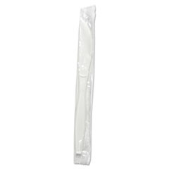 Boardwalk Heavyweight Wrapped Polypropylene Cutlery  Knife  White  1 000 Carton (BWKKNIHWPPWIW)