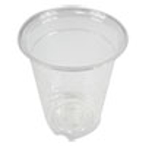 Boardwalk Clear Plastic Cold Cups  12 oz  PET  20 Cups Sleeve  50 Sleeves Carton (BWKPET12)