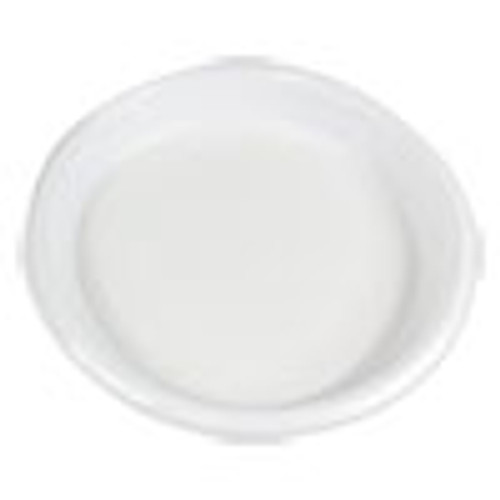 Boardwalk Hi-Impact Plastic Dinnerware  Plate  10  Diameter  White  500 Carton (BWKPLHIPS10WH)