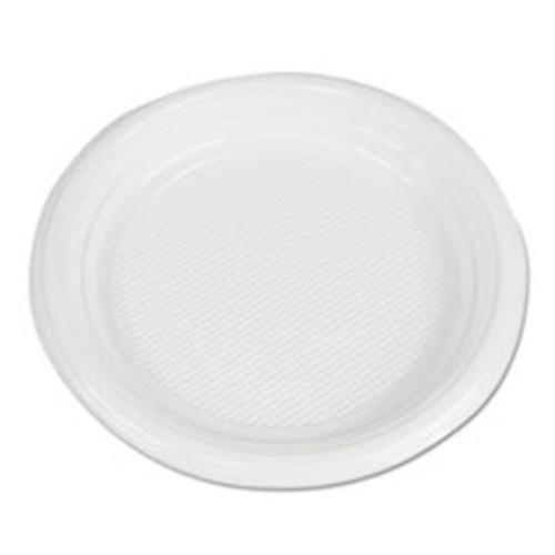 Boardwalk Hi-Impact Plastic Dinnerware  Plate  6  Diameter  White  1000 Carton (BWKPLTHIPS6WH)