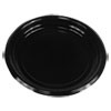Boardwalk Hi-Impact Plastic Dinnerware  Plate  9  Diameter  Black  500 Carton (BWKPLTHIPS9BL)