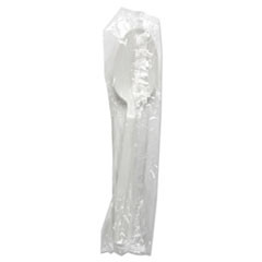 Boardwalk Heavyweight Wrapped Polypropylene Cutlery  Teaspoon  White  1 000 Carton (BWKTSHWPPWIW)