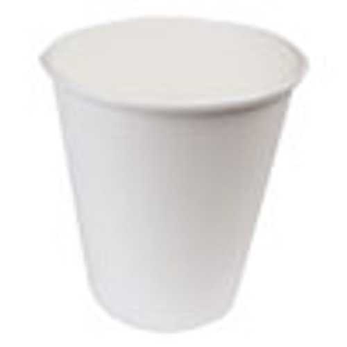 Boardwalk Paper Hot Cups  10 oz  White  20 Cups Sleeve  50 Sleeves Carton (BWKWHT10HCUP)
