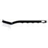 Carlisle Flo-Pac Utility Toothbrush Style Maintenance Brush  Nylon  7 1 4   Black (CFS4067400DZ)