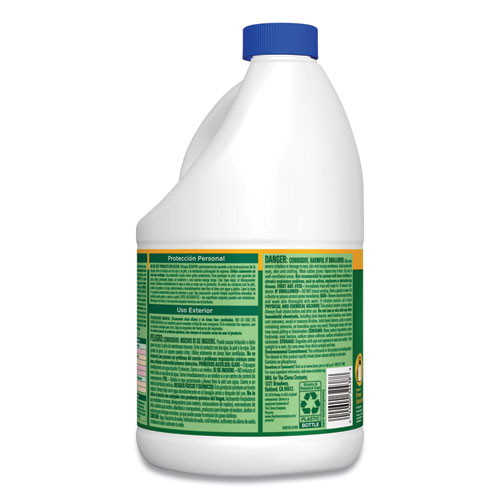 Clorox Outdoor Bleach  81 oz Bottle  6 Carton (CLO32438)